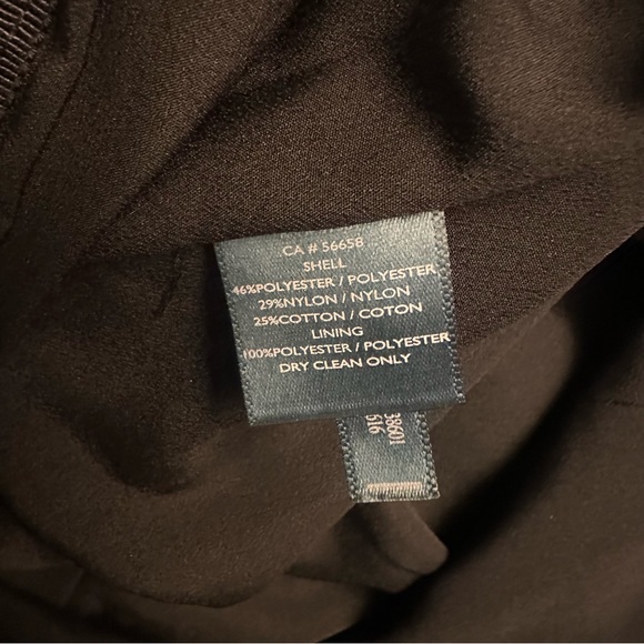 NWOT LAUREN Ralph Lauren lace pencil midi skirt size 4 - Picture 5 of 9